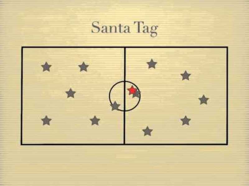 Santa Tag Activity