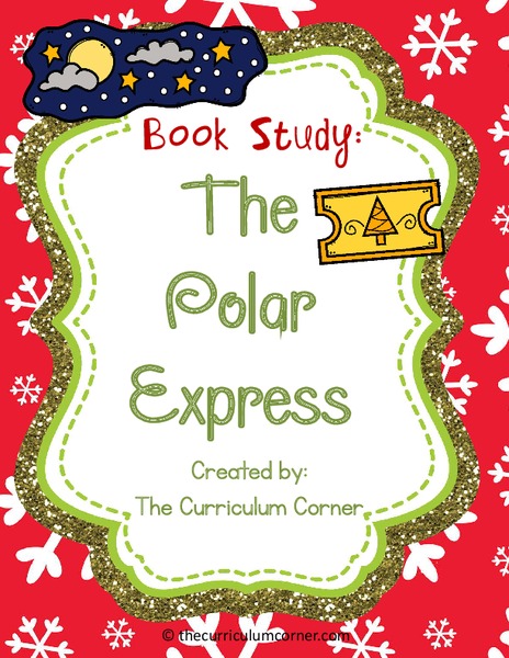 Book Study: The Polar Express Organizer