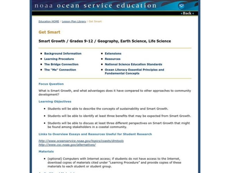 Get Smart Lesson Plan