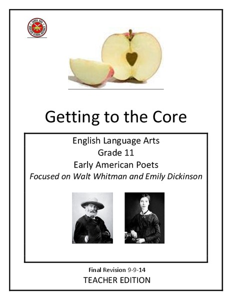 Early American Poets Unit Plan