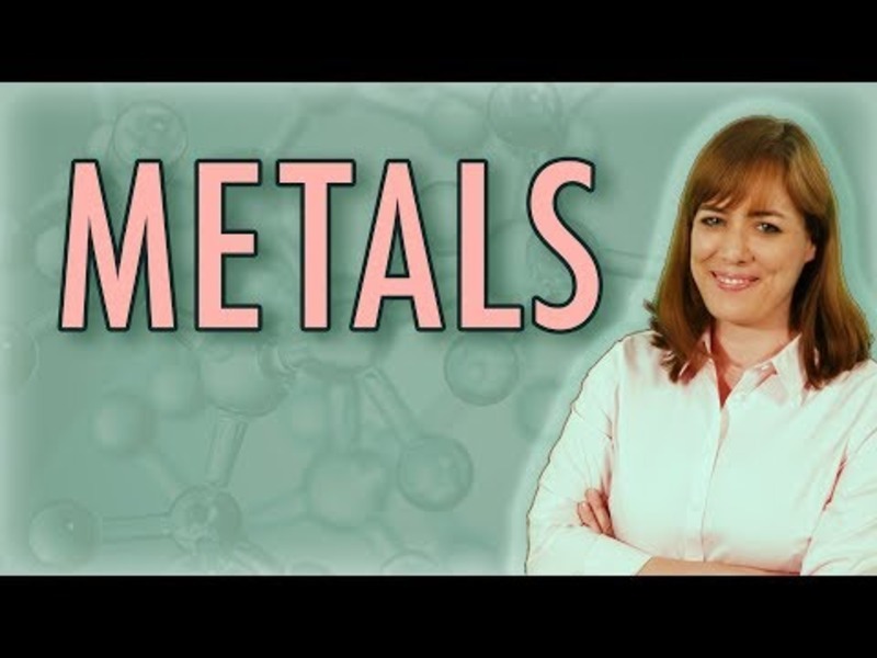 Chemistry: What Is a Metal? (Metallic Bonds) Instructional Video