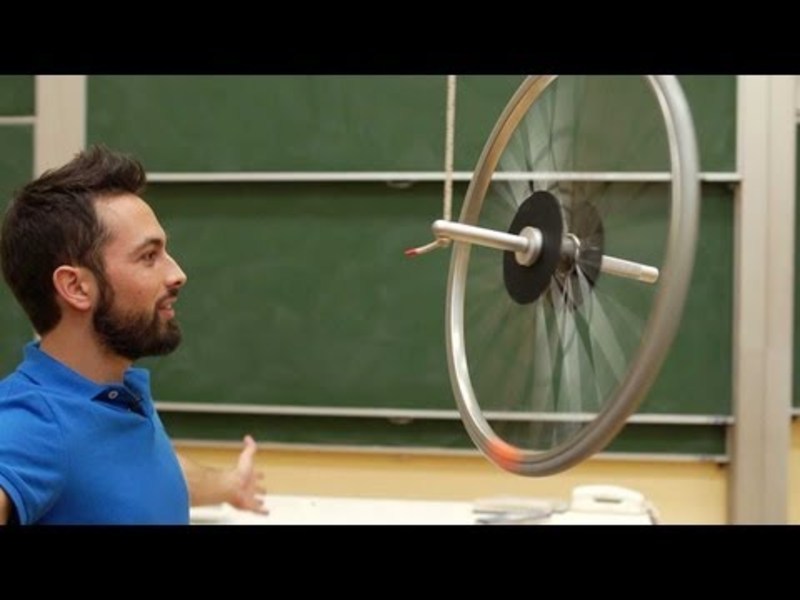 Gyroscopic Precession Instructional Video