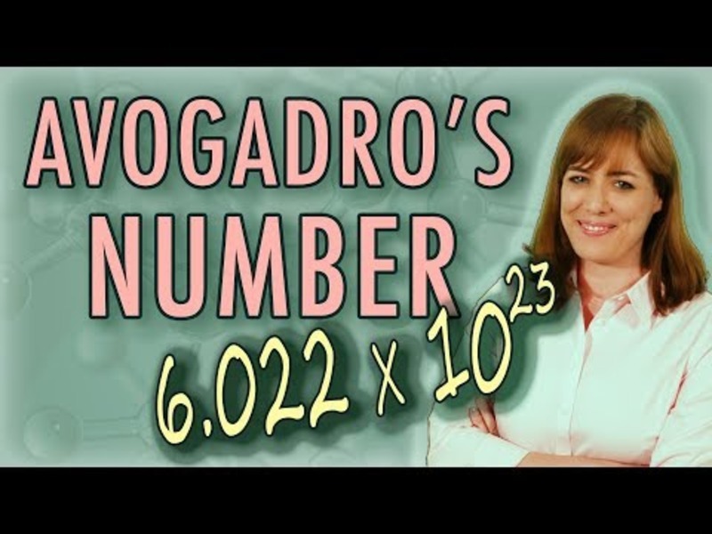 Chemistry: What Is the Mole (Avogadro's Number)? Instructional Video