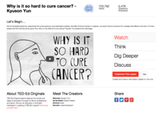 Why Is It so Hard to Cure Cancer? Instructional Video