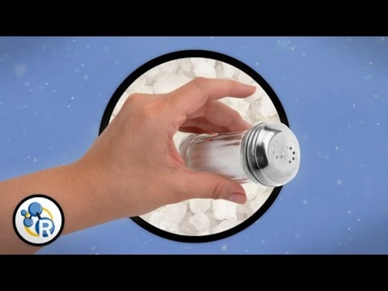 How Does Salt Melt Ice? Instructional Video