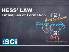 Hess' Law: Enthalpies of Formation Instructional Video