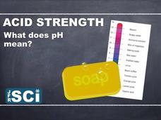 Acid Strength: What Does pH Mean? Instructional Video