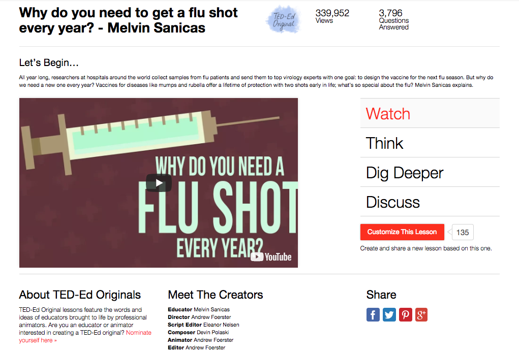 Why Do You Need to Get a Flu Shot Every Year? Instructional Video