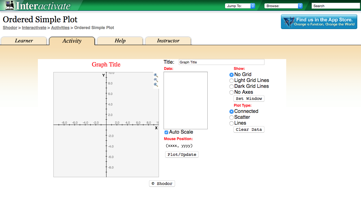 Ordered Simple Plot Interactive