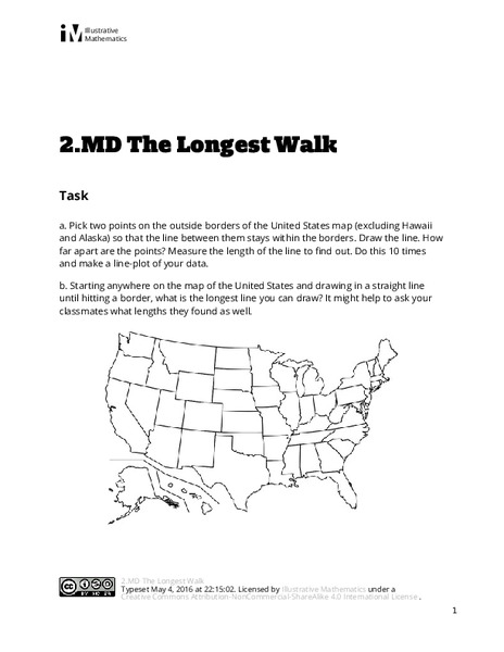 The Longest Walk Activity