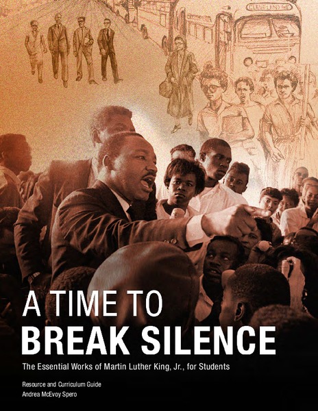 A Time to Break Silence Unit Plan