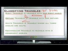 Classifying Triangles: Lesson Instructional Video