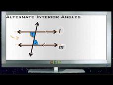 Alternate Interior Angles: Lesson Instructional Video