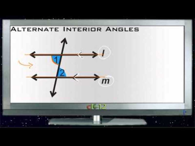 Alternate Interior Angles: Lesson Instructional Video