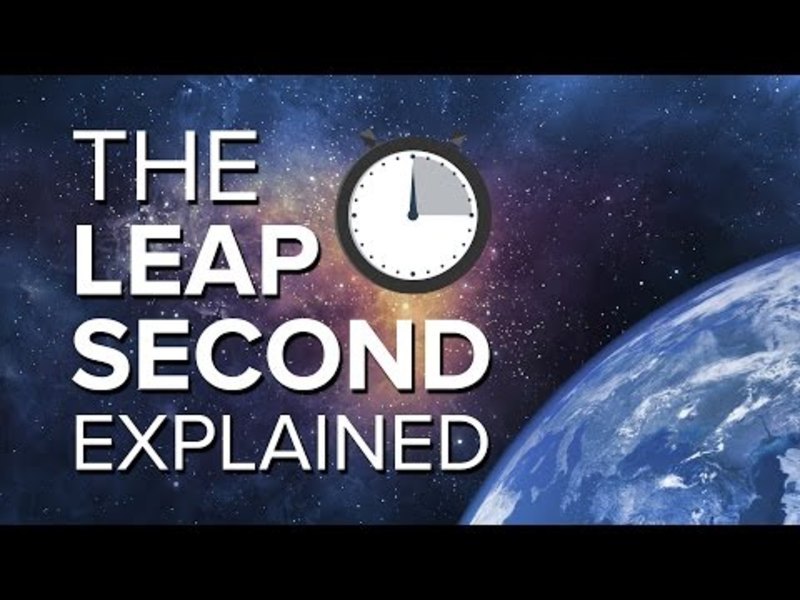 The Leap Second Explained Instructional Video