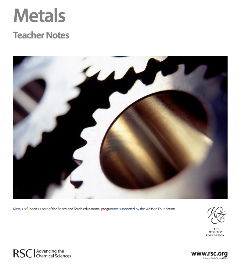 Metals—Gifted and Talented Chemistry Unit Plan