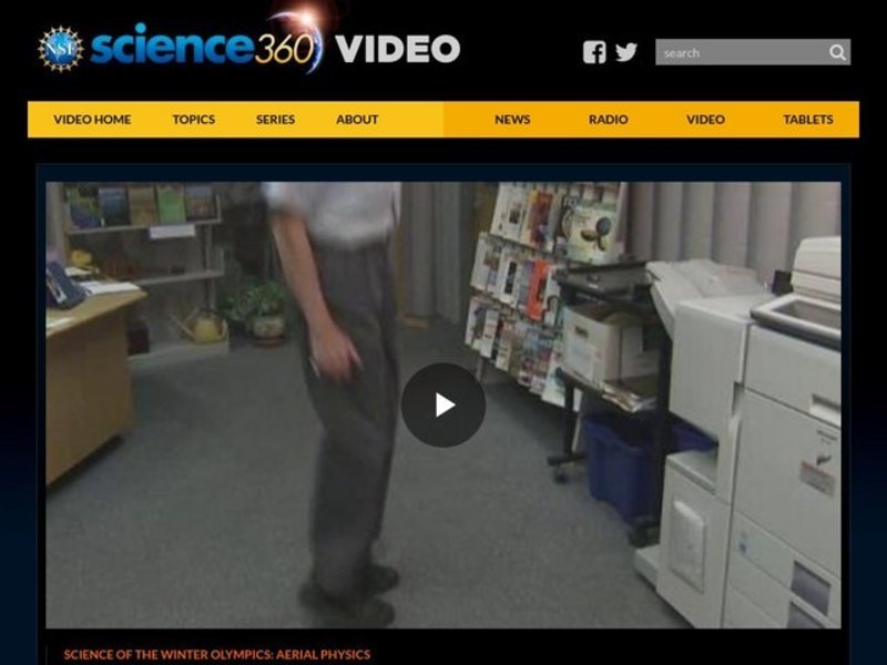 Aerial Physics—Science of the Winter Olympics Instructional Video