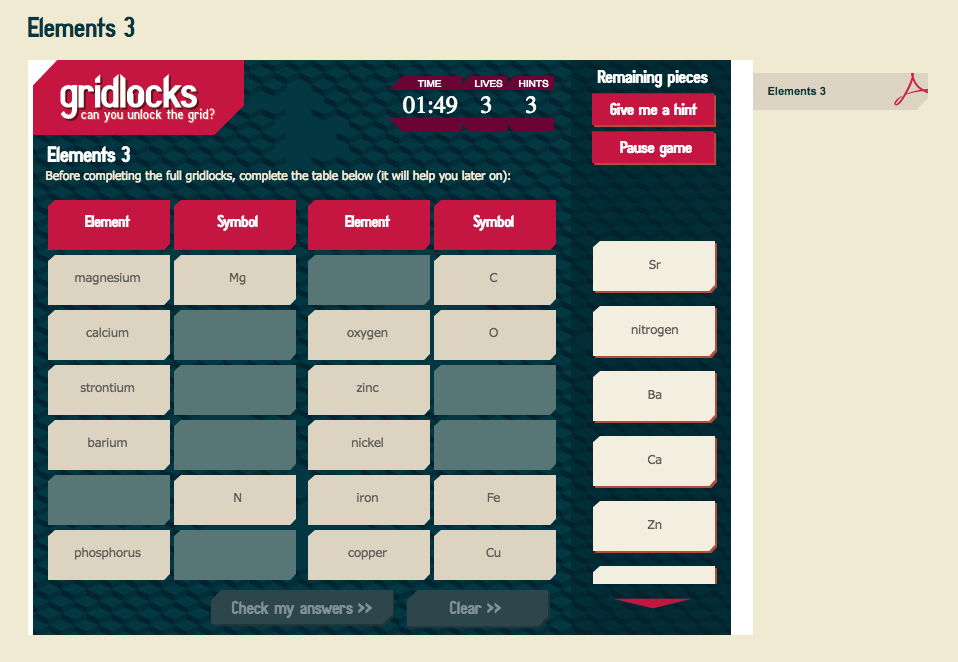 Elements 3 Interactive