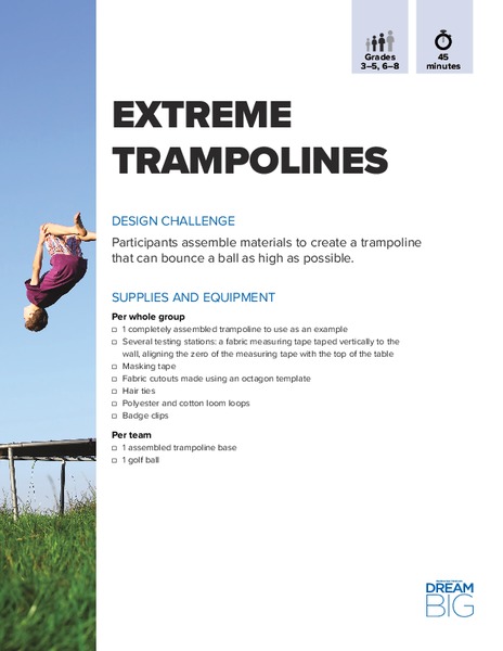 Extreme Trampolines Activity