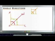 Angle Bisectors: Lesson Instructional Video
