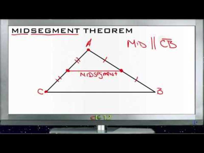 Midsegment Theorem: Lesson Instructional Video