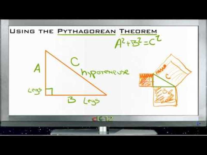 Using the Pythagorean Theorem: Lesson Instructional Video