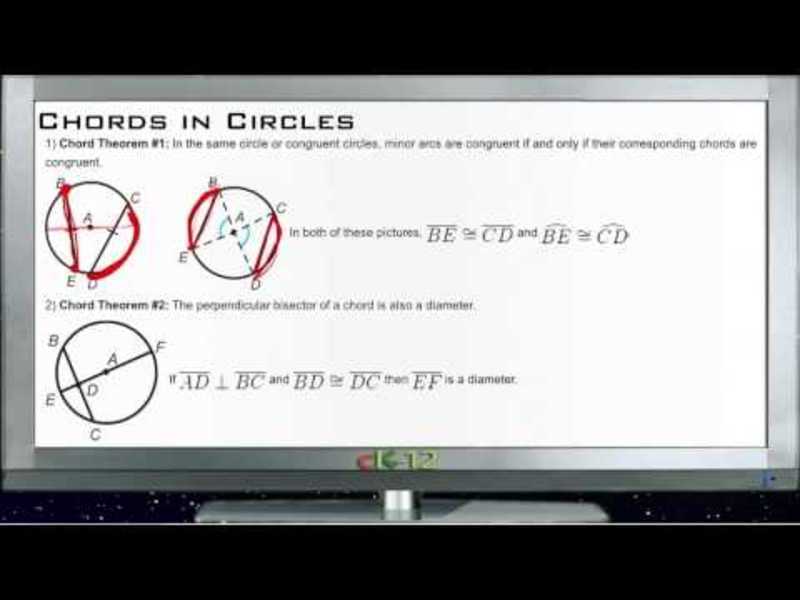 Chords in Circles: Lesson Instructional Video