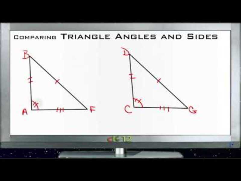 Comparing Triangle Angles and Sides: Lesson Instructional Video