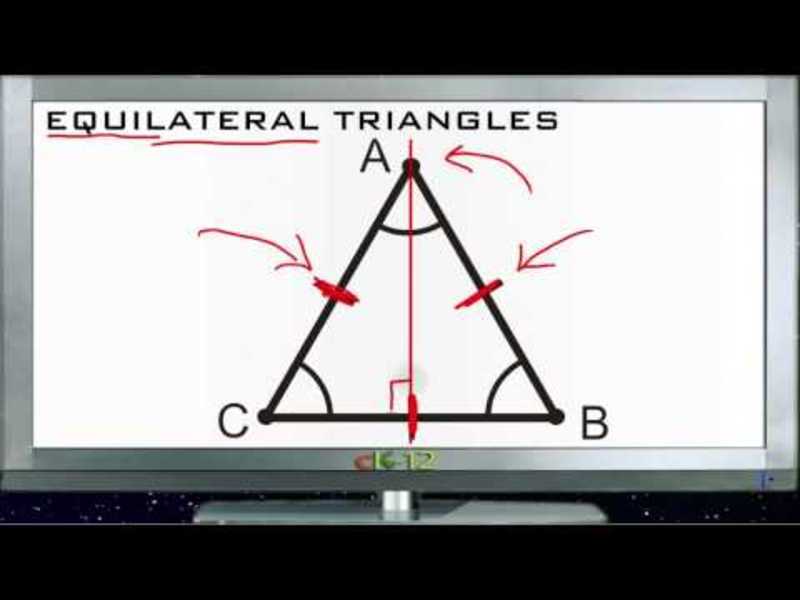 Equilateral Triangles: Lesson Instructional Video