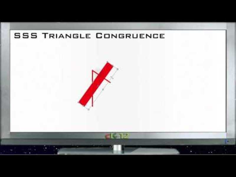 SSS Triangle Congruence: Lesson Instructional Video