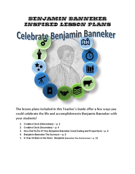 Celebrate Benjamin Banneker Lesson Plan