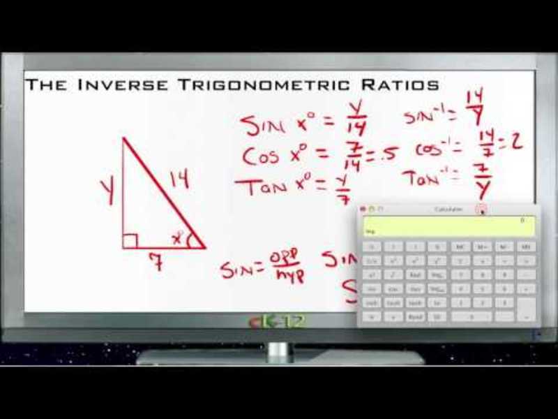 Inverse Trigonometric Ratios: Lesson Instructional Video