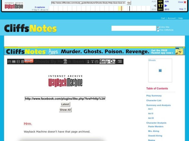 Ghosts Quiz Interactive