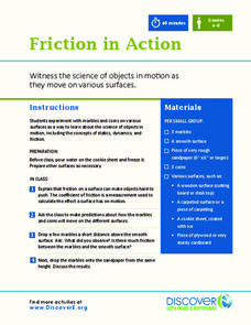 Friction in Action Lesson Plan