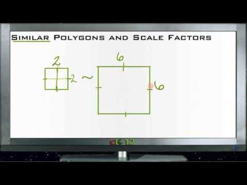 Similar Polygons and Scale Factors: Lesson Instructional Video