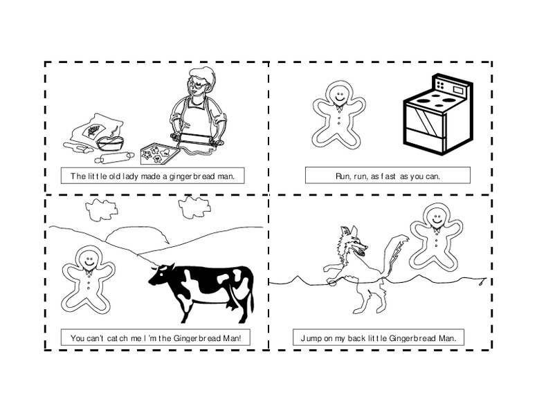 Gingerbread Man Organizer