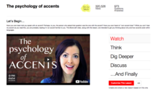 The Psychology of Accents Instructional Video