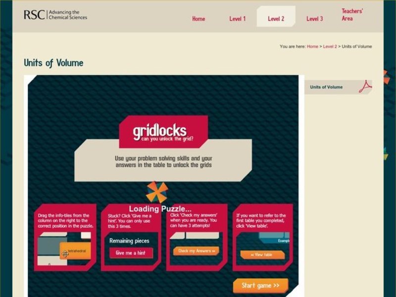 Units of Volume Interactive