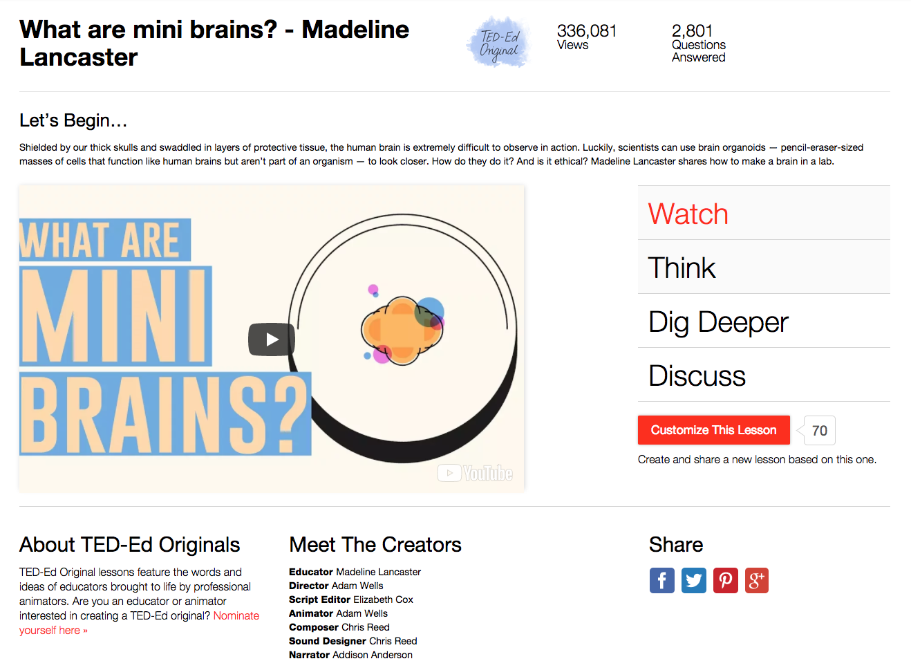 What Are Mini Brains? Instructional Video