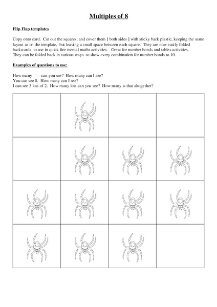 Gingerbread Multiplication Worksheet