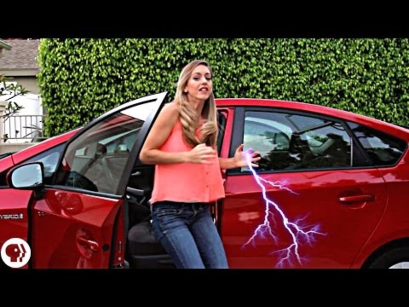 Avoid Electric Shock Getting Out of a Car! Instructional Video