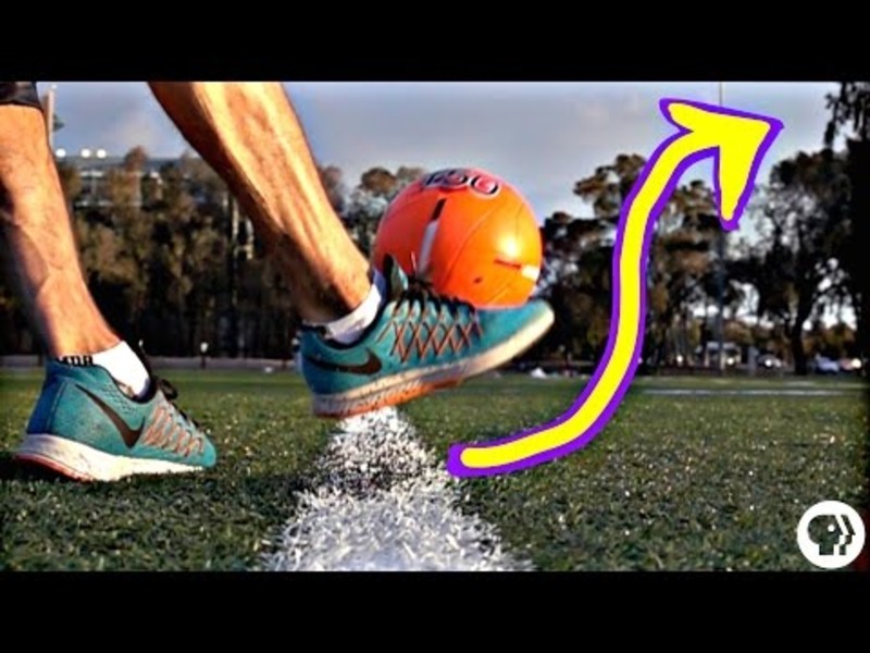 How to Curve a Ball Backwards Using Science Instructional Video