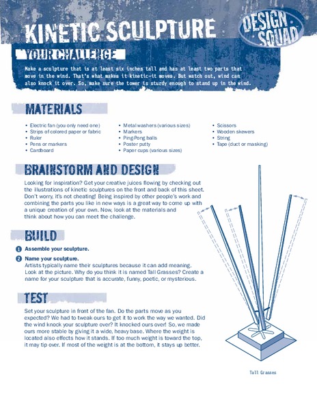 Kinetic Sculpture Activity