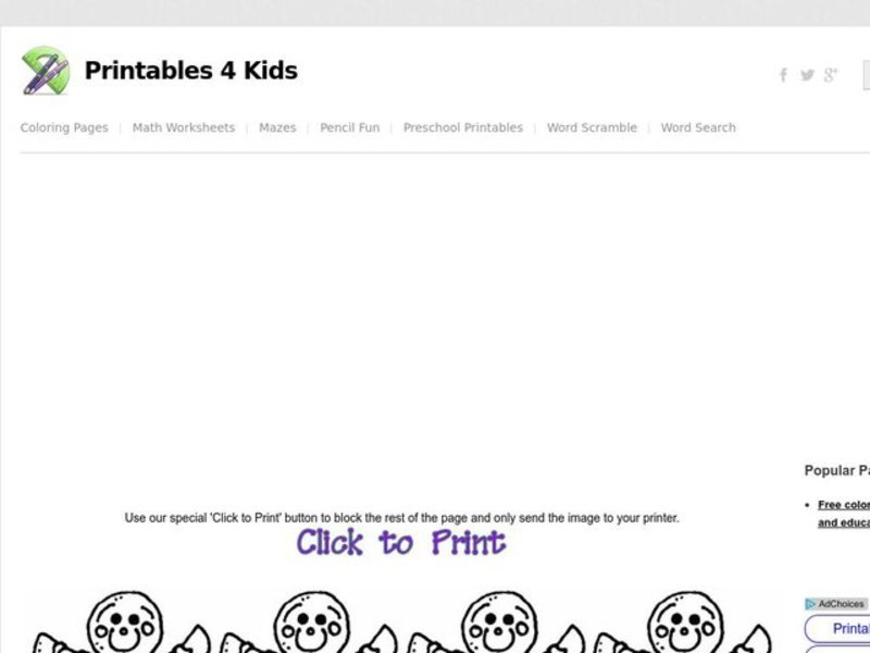 Gingerbread Math Worksheet