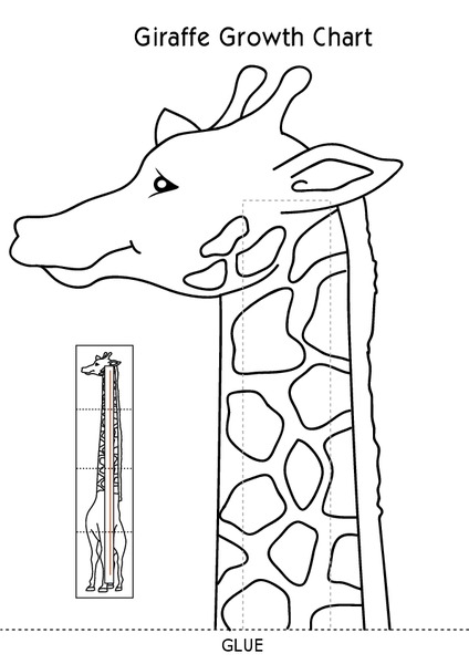 Giraffe Growth Chart Lesson Plan