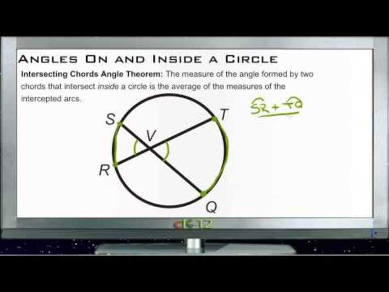 Angles On and Inside a Circle: Lesson Instructional Video