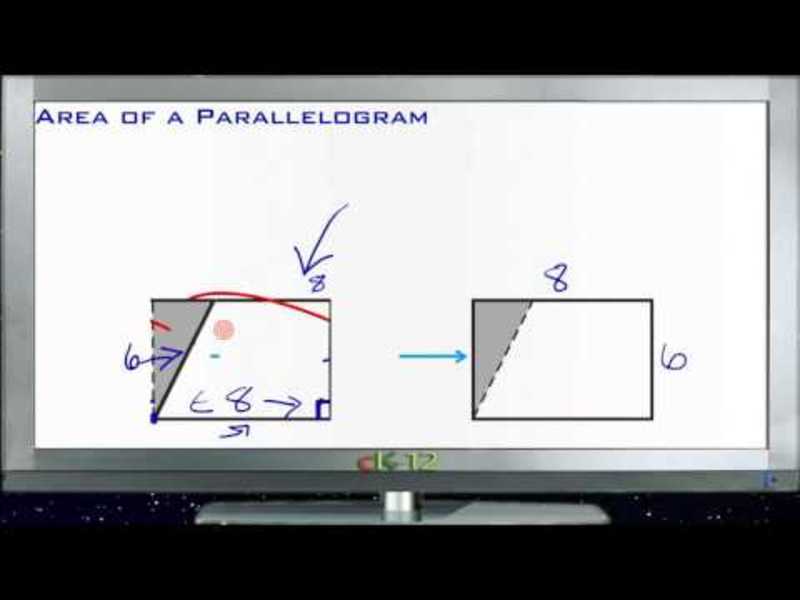 Area of a Parallelogram: Lesson Instructional Video