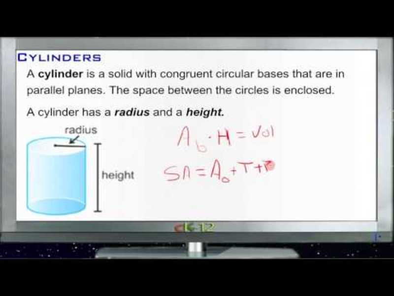 Cylinders: Lesson Instructional Video