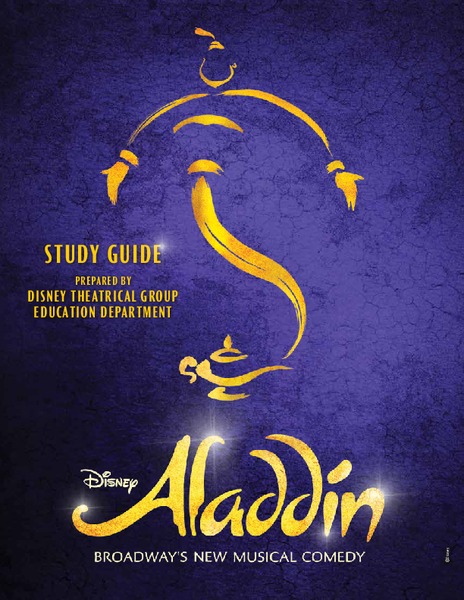 ALADDIN: Broadway's New Musical Comedy Unit Plan