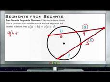 Segments from Secants: Lesson Instructional Video